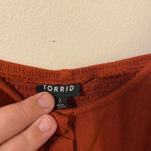 Torrid Rust Orange Tank Top - Picture 2 of 4